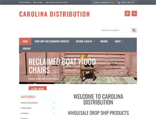 Tablet Screenshot of carolinadistribution.com